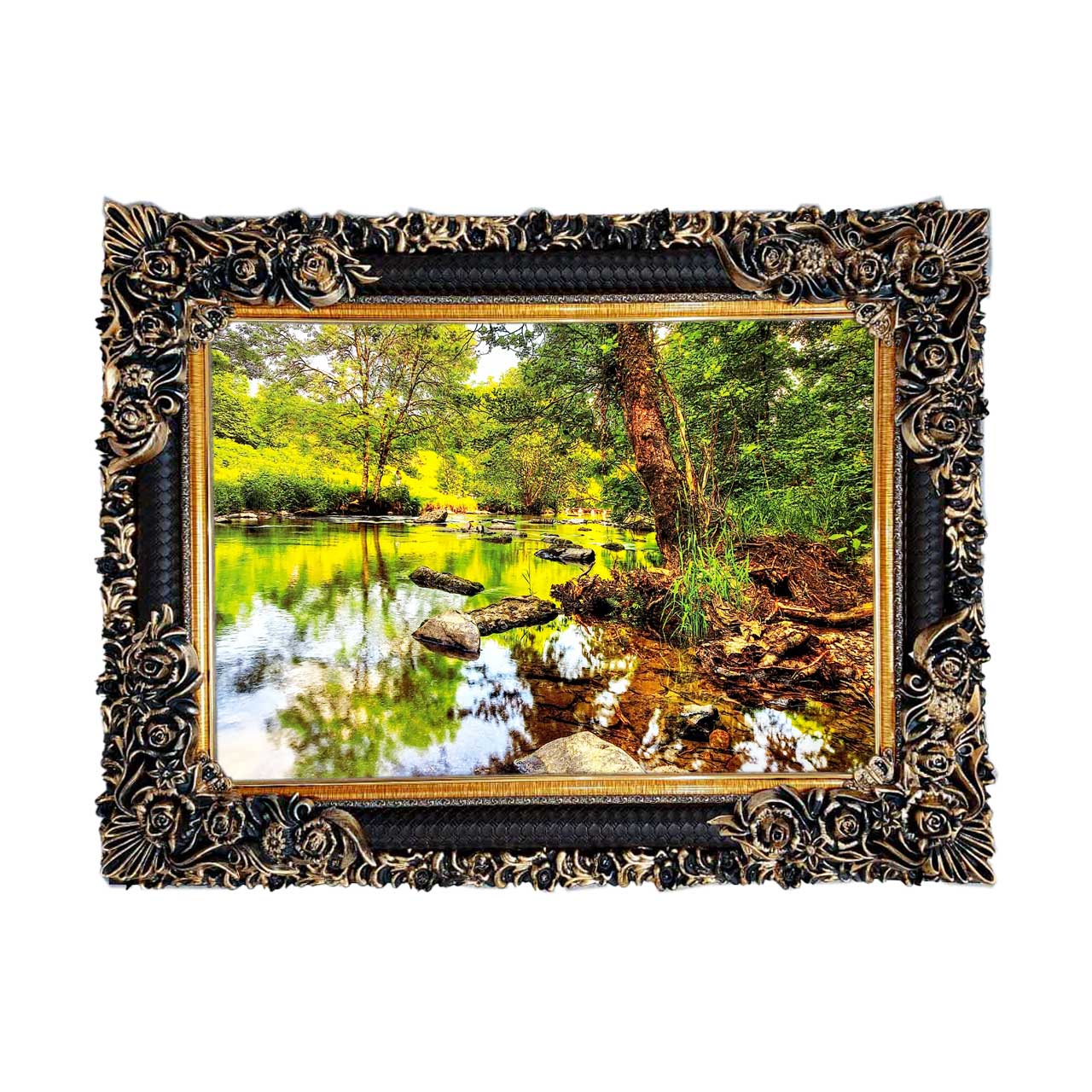 تابلو فرش با زیبا ترین قاب