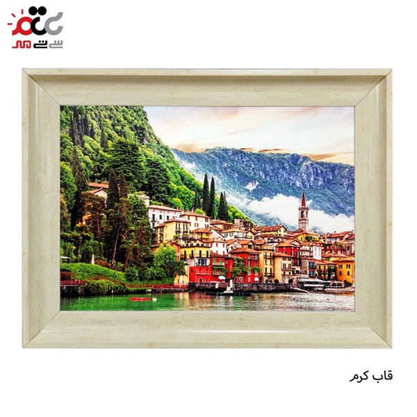 تابلو فرش طرح منظره ی طبیعت کد 10005 سایز 50×35 سانتی متری