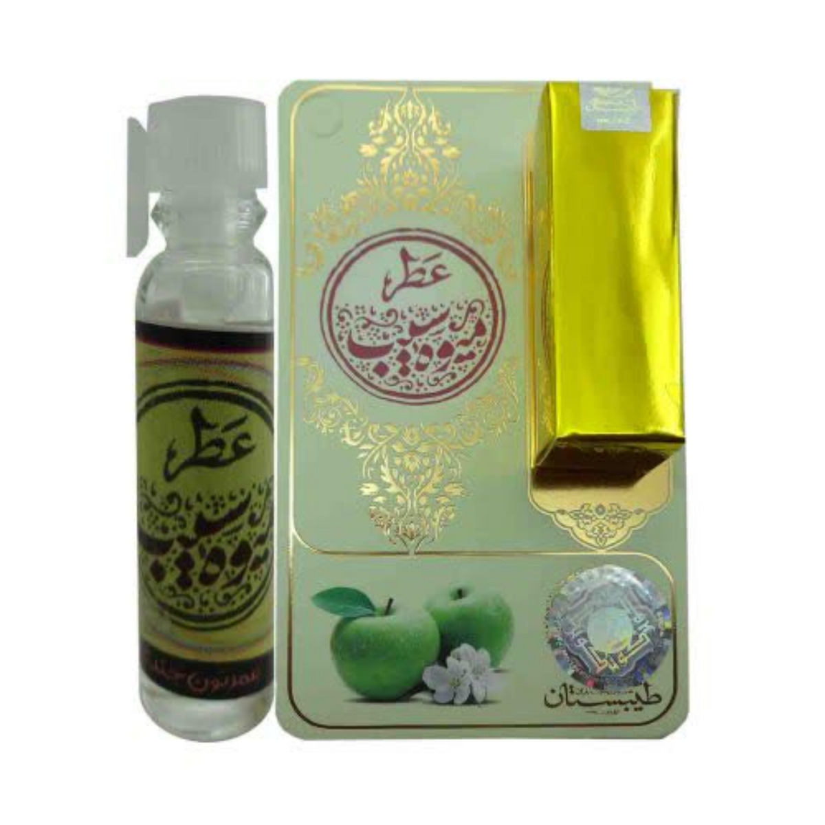 عطر جیبی طبیب مدل میوه سیب حجم 1 میلی لیتری