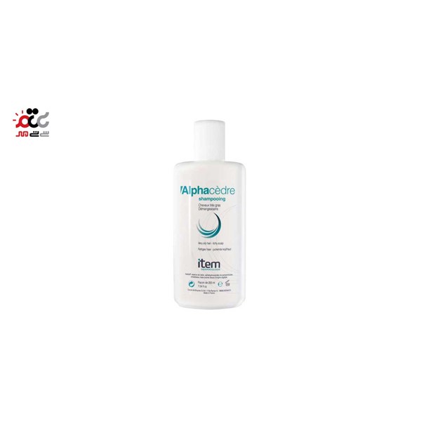 شامپو مناسب موهای چرب آیتم مدل آلفا سدر 200 میلی لیتری
