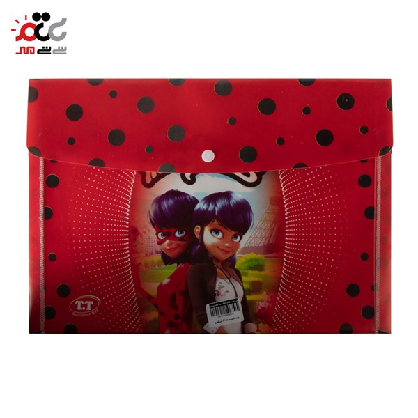 پوشه دکمه دار فانتزی سایز A4