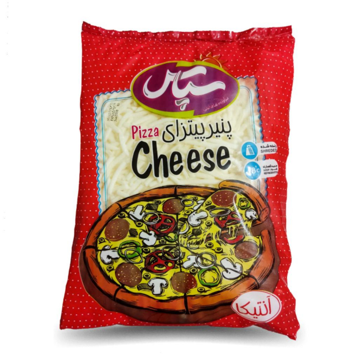 پنیر پیتزا آنتیکا سپاس 2000 گرمی