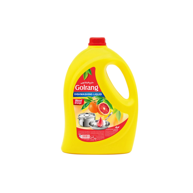 مایع ظرفشویی با رایحه پرتقال تو سرخ گلرنگ 3500 گرمی