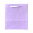 ساک هدیه کرافت یاسی  سایز 13.5×15×10 سانتی متر 