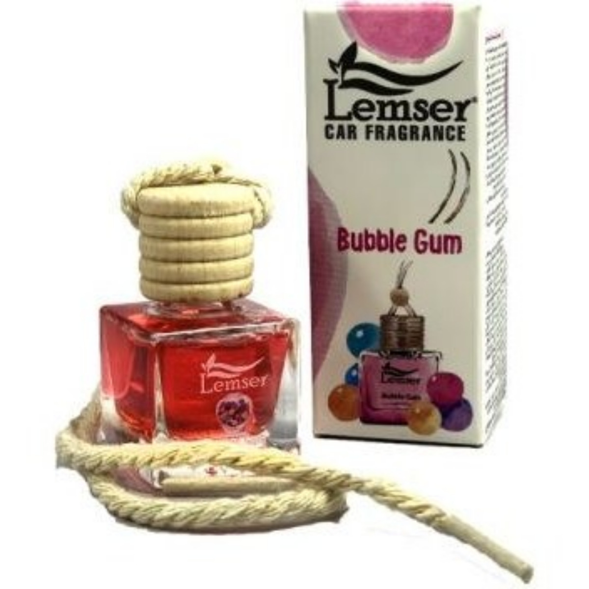 خوشبو کننده خودرو لمسر مدل Bubble Gum حجم 10 میلی لیتری