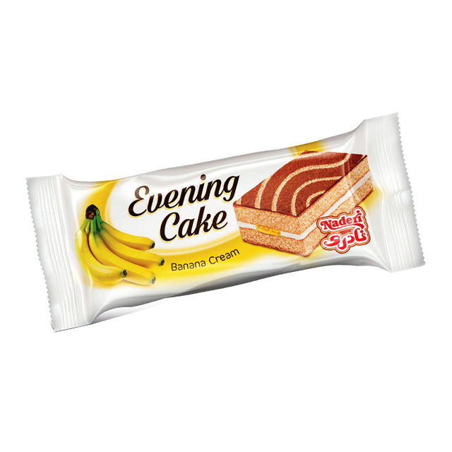 کیک عصرانه موزی نادری 45 گرمی