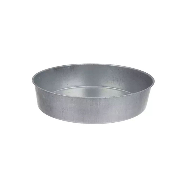 قالب کیک گالوانیزه موج مدل دایره کوتاه قطر 15 سانتی متری