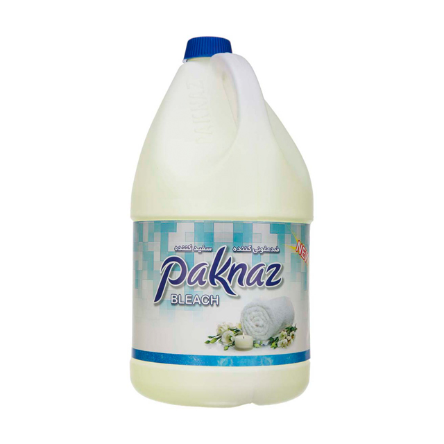 مایع سفید و ضد عفونی کننده پاکناز مدل Bleach وزن 4000 گرمی