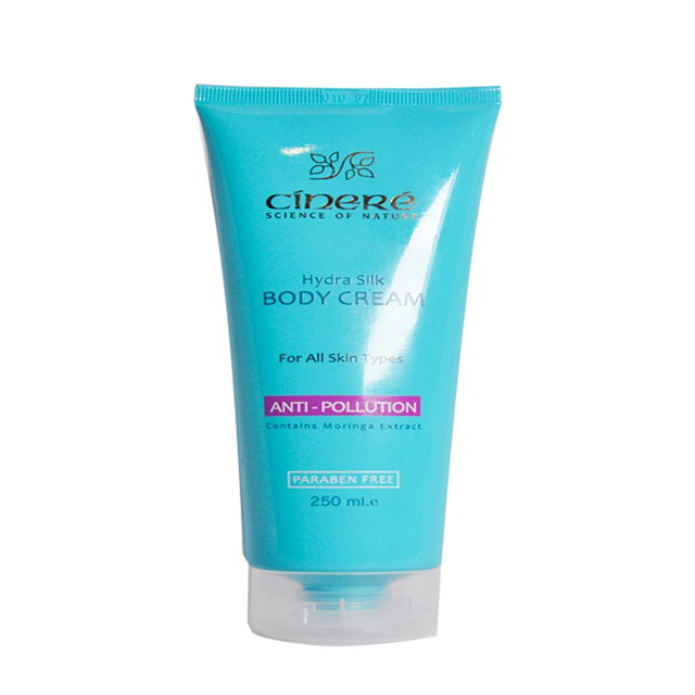 کرم بدن سینره مدل ضد آلودگی هوا حجم 250 میلی لیتر