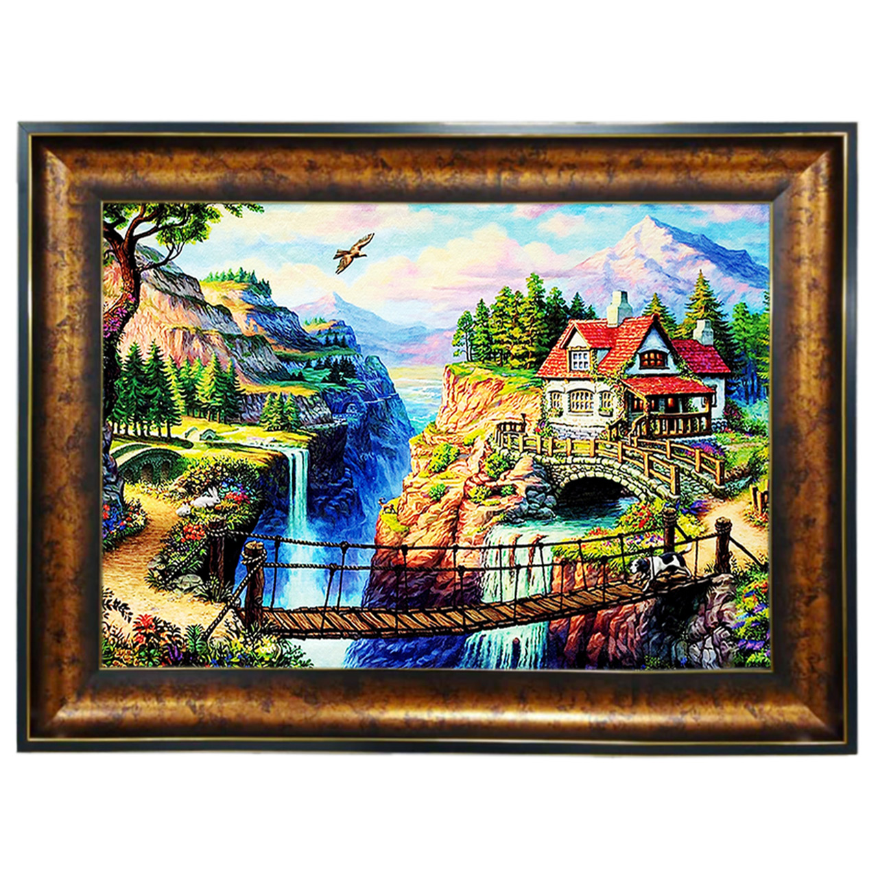 تابلو فرش طرح پل