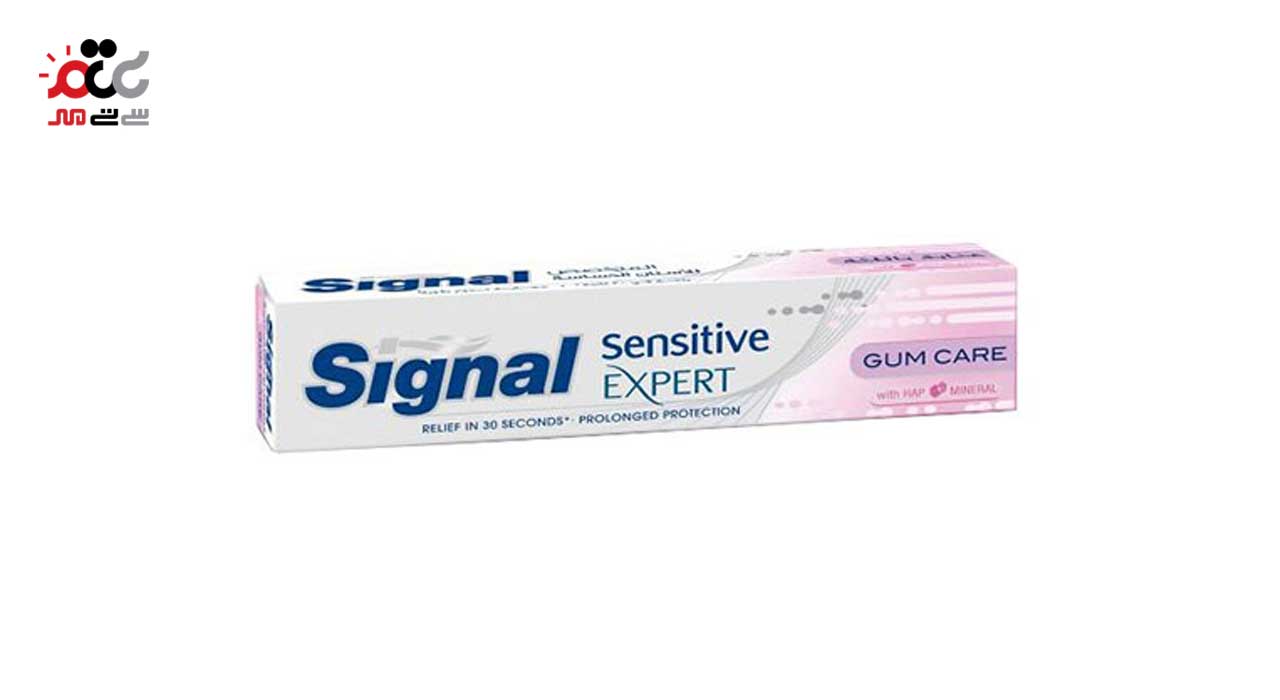 خمیر دندان سیگنال سری Sensetive Expert مدل Gum Care حجم 100 میلی لیتری