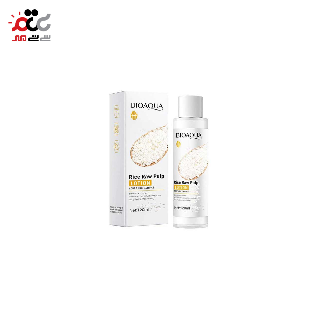 لوسیون بدن برنج بیوآکوا 120 میلی لیتری