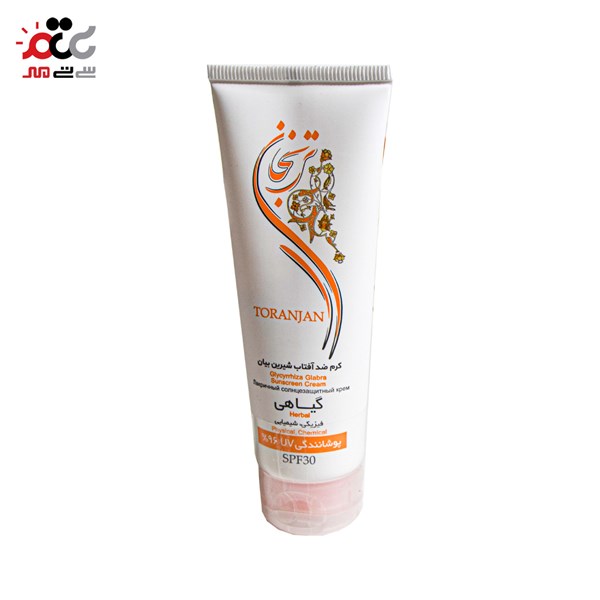 کرم ضدآفتاب گیاهی ترنجان مدل Glycyrrhiza Glabra SPF30 حجم 40 میلی لیتری
