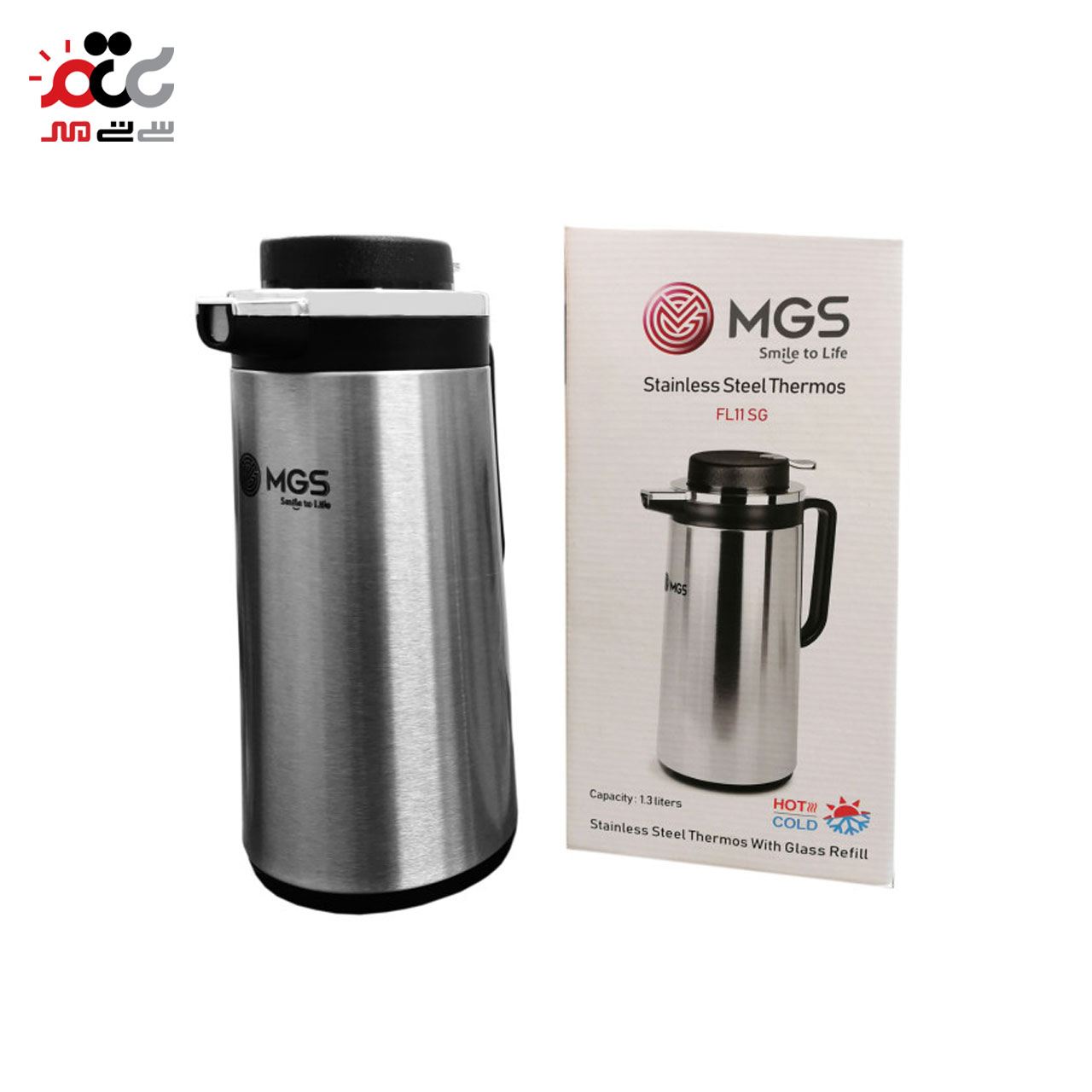 فلاسک ام جی اس مدل FL11SG ظرفیت 1.3 لیتر