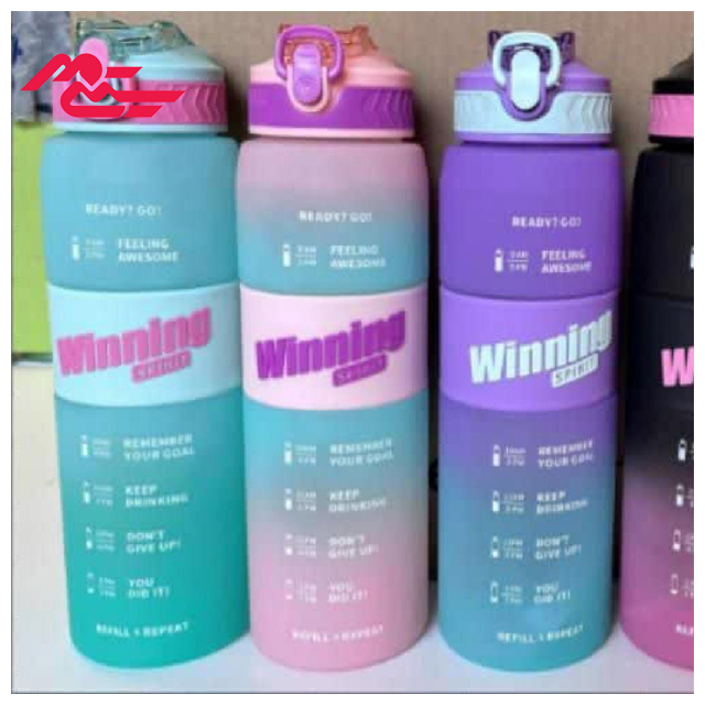 قمقمه درب قفل دار تمام سیلیکونی winning