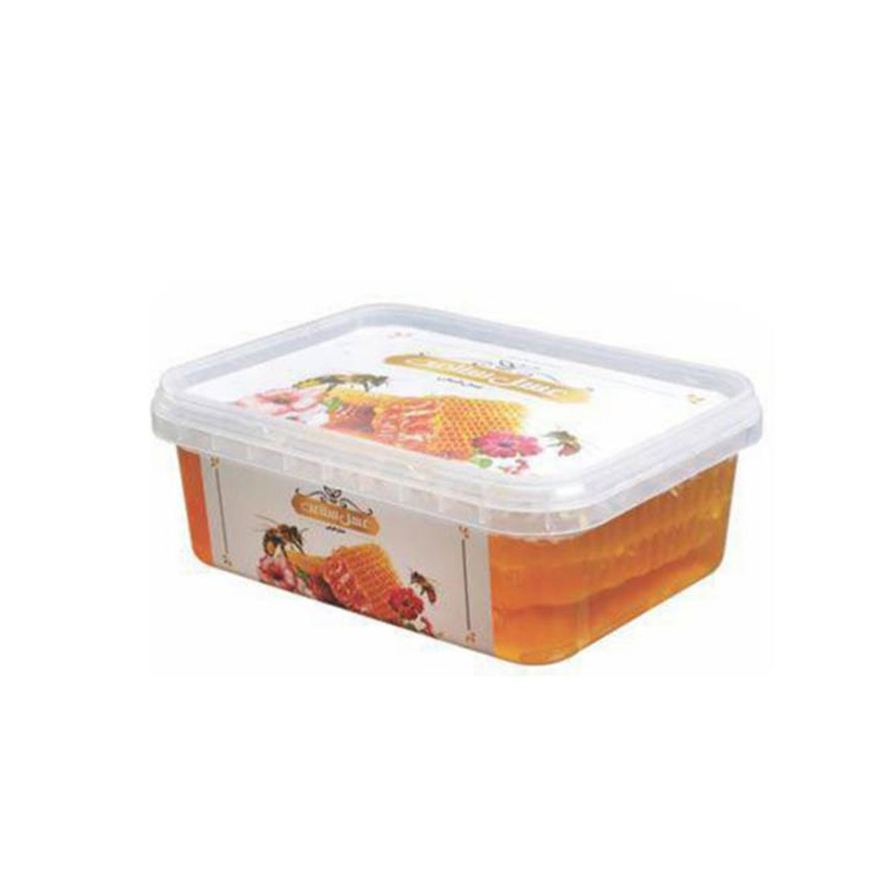 عسل طبیعی با موم سلامت 400 گرمی