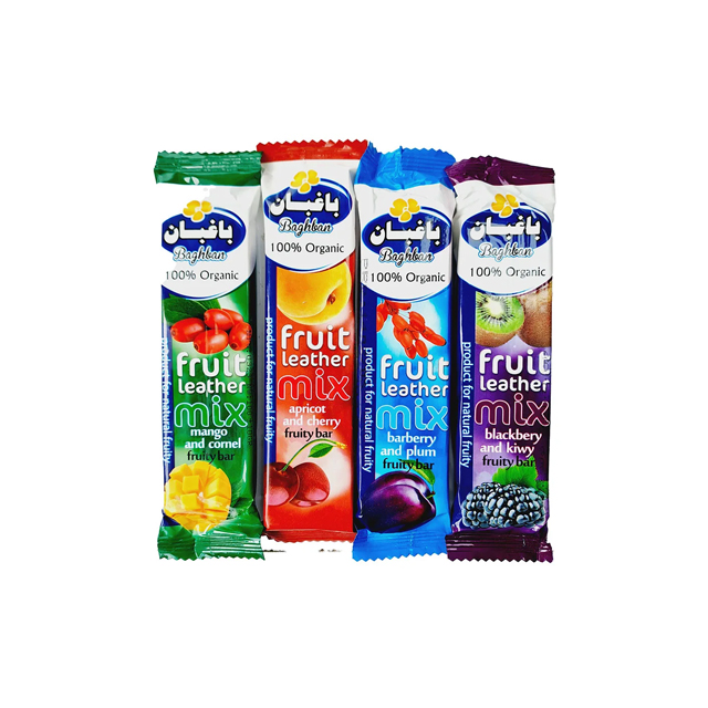 بهترین لواشک میوه ای میکس باغبان 95 گرمی