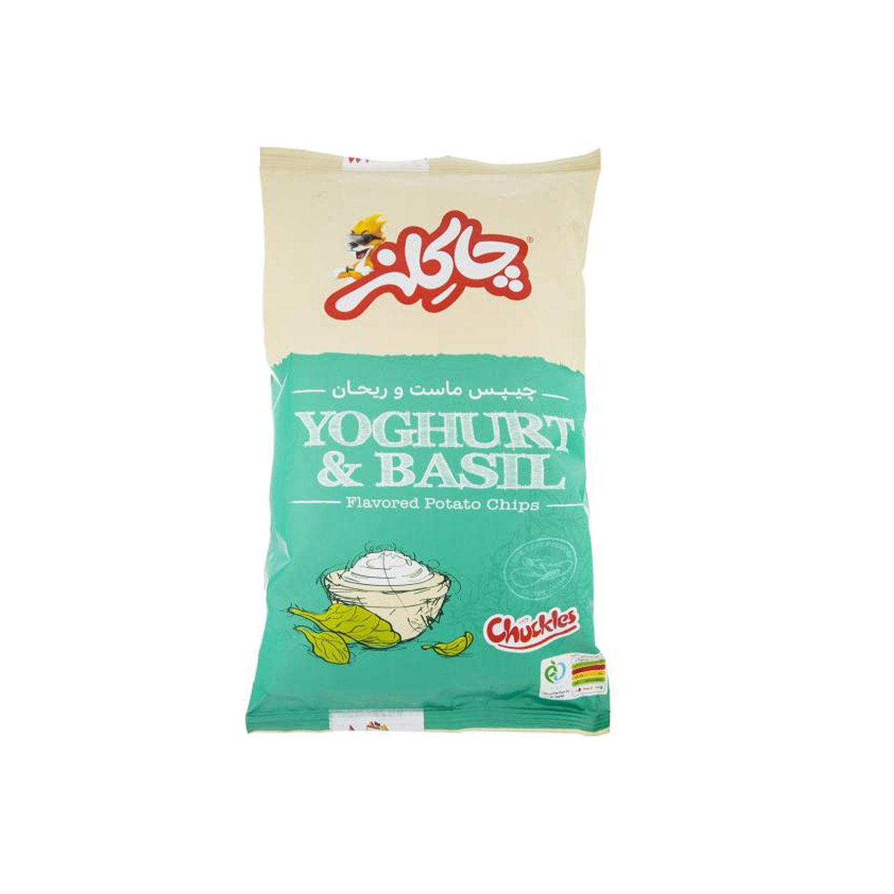 چیپس ماست و ریحان چاکلز 90 گرمی