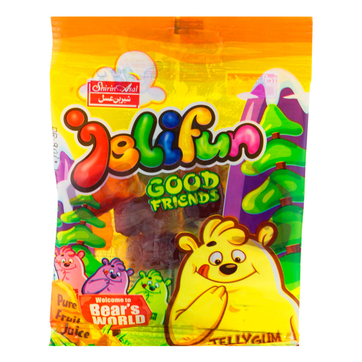 پاستیل شیرین عسل طرح خرسی 20 گرمی