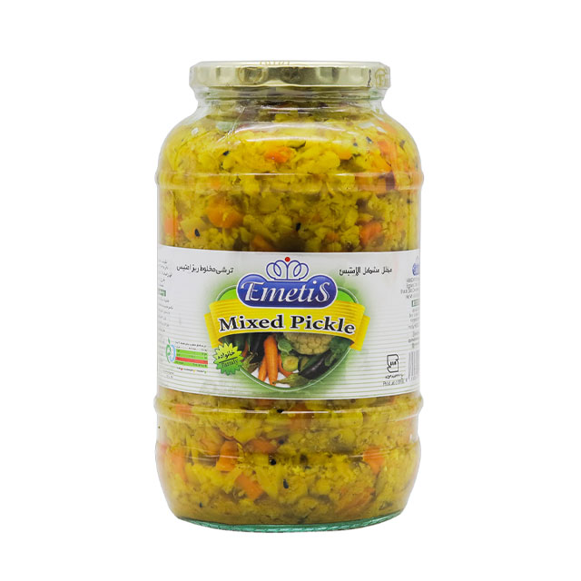 ترشی مخلوط ریز امتیس 1500 گرمی
