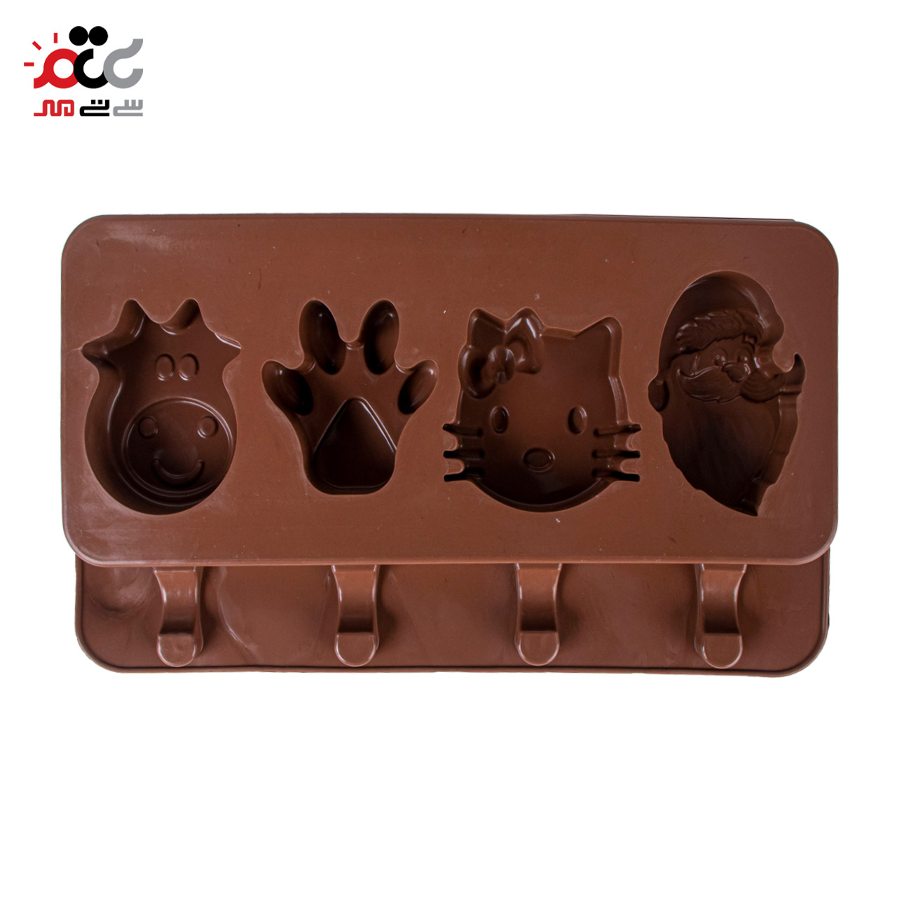 قالب سیلیکونی بستنی مدل فانتزی 4 خانه