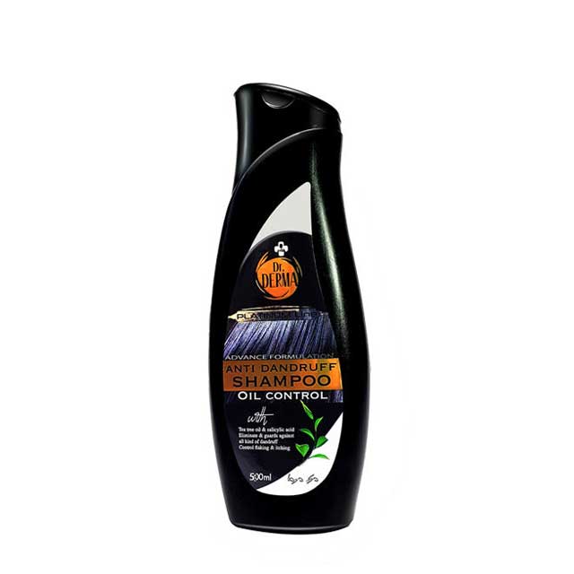 شامپو ضد شوره مو دکتر درما مدل Tea tree حجم 500 میلی لیتری