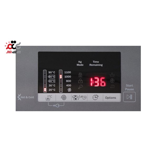 ماشین لباسشویی زیرووات مدل OZ-1184 ظرفیت 8 کیلوگرم