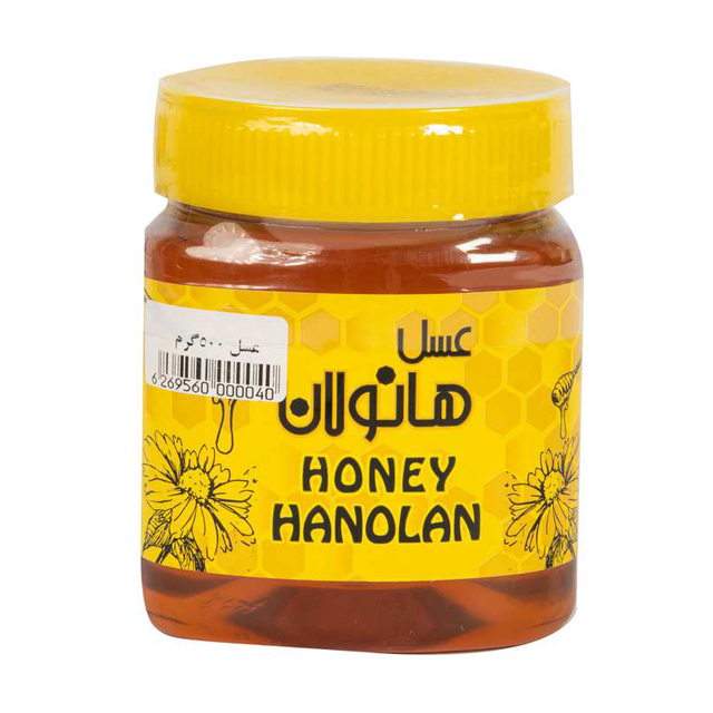 عسل طبیعی هانولان 500 گرمی