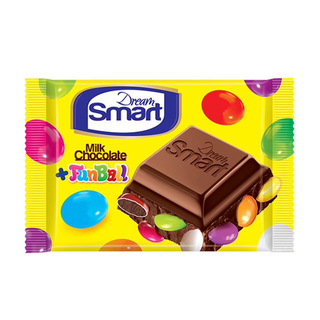 شکلات حاوی دراژه شکلاتی دریم اسمارت شیرین عسل 50 گرمی