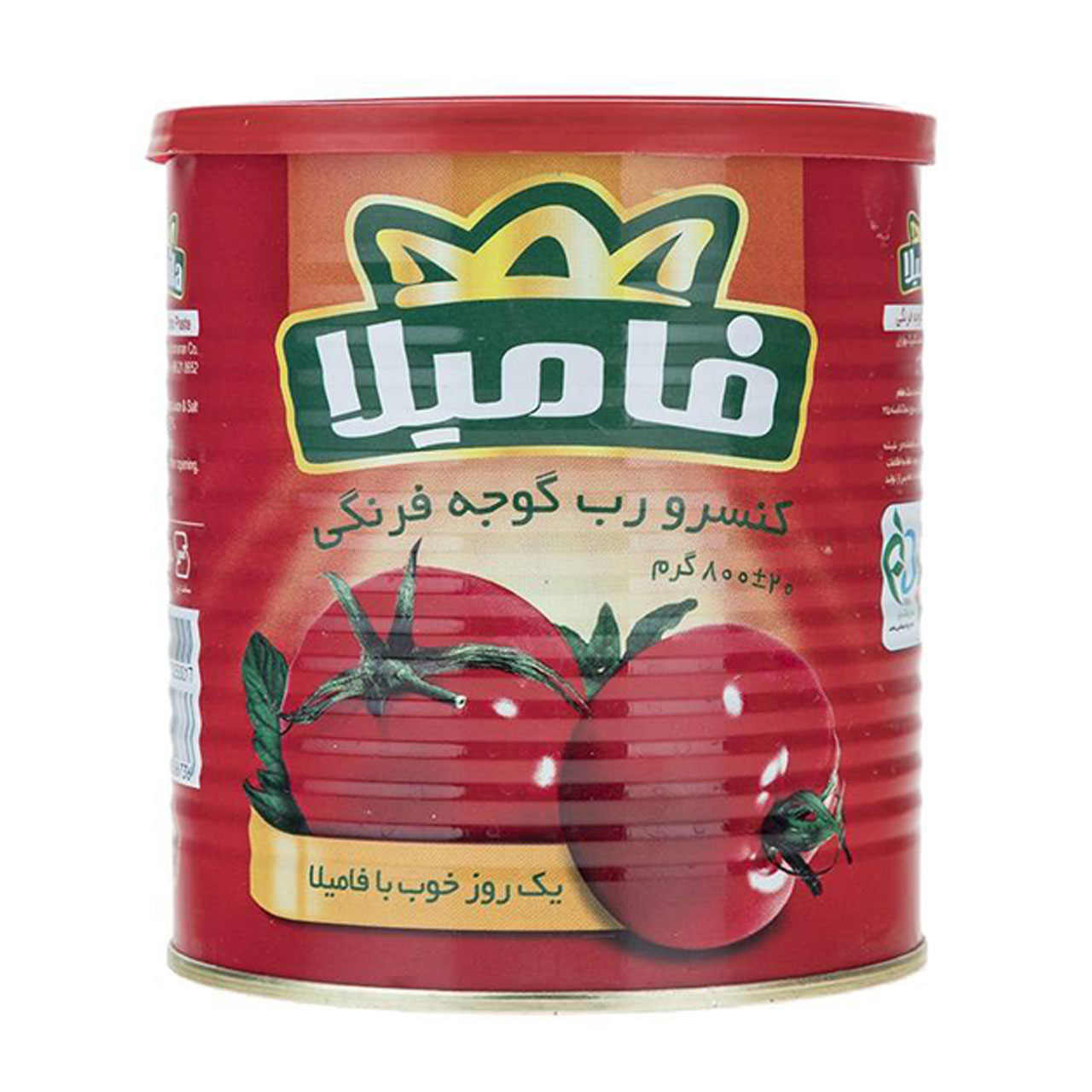 کنسرو رب گوجه فرنگی فامیلا 800 گرمی