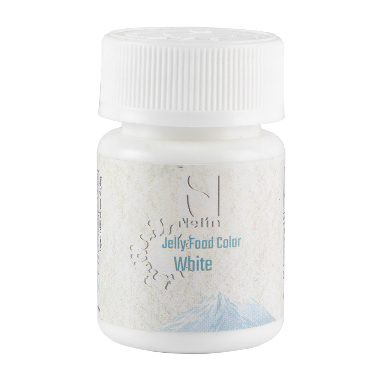 رنگ ژله ای سفید نلین 50 گرمی
