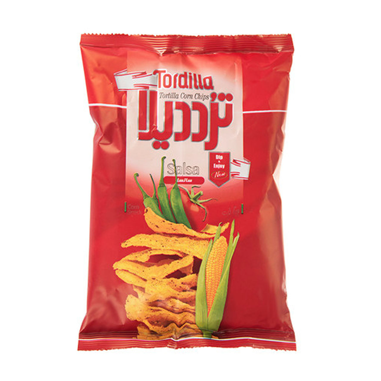  چیپس با طعم ذرت خوشمزه