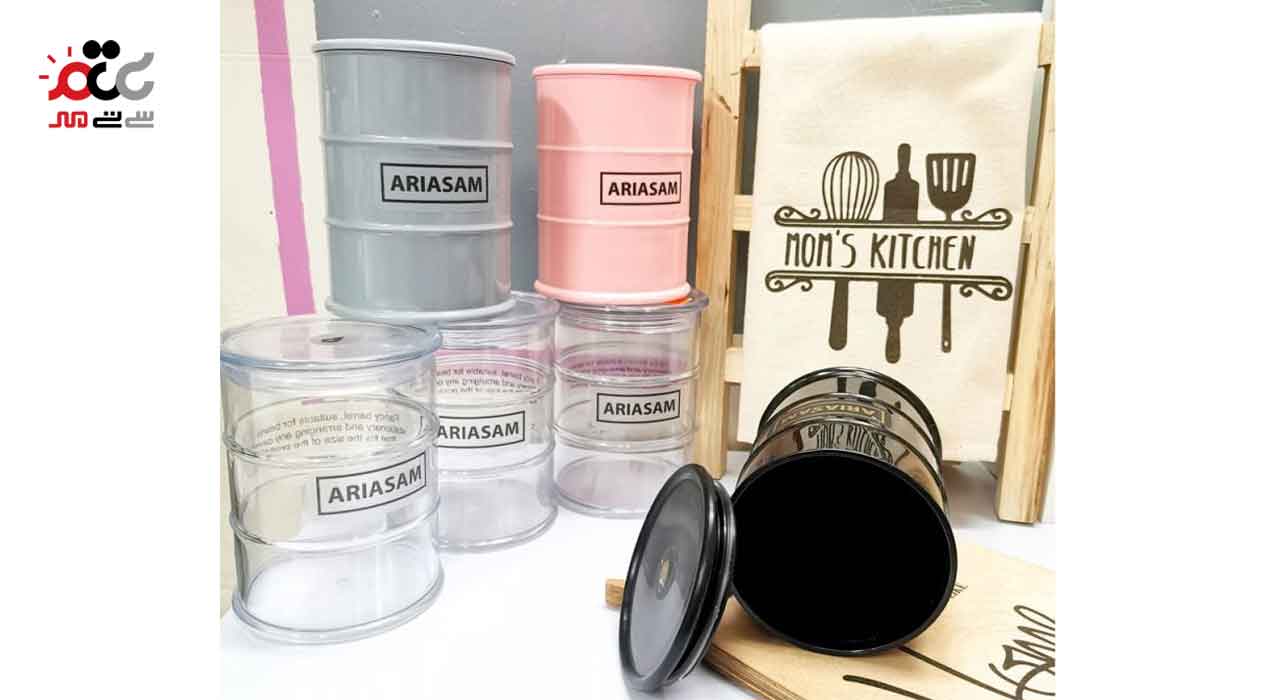 بانکه رنگی آریسام مدل بشکه سایز متوسط