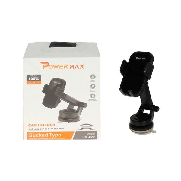 هولدر گوشی موبایل پایه دار Power Max مدل PM-022 - مشکی