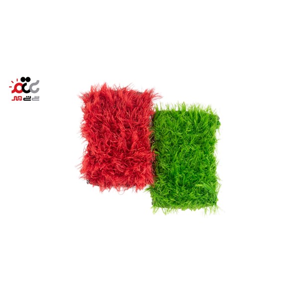 اسکاچ سیمی پارسا مدل موهر دار بسته 2 عددی