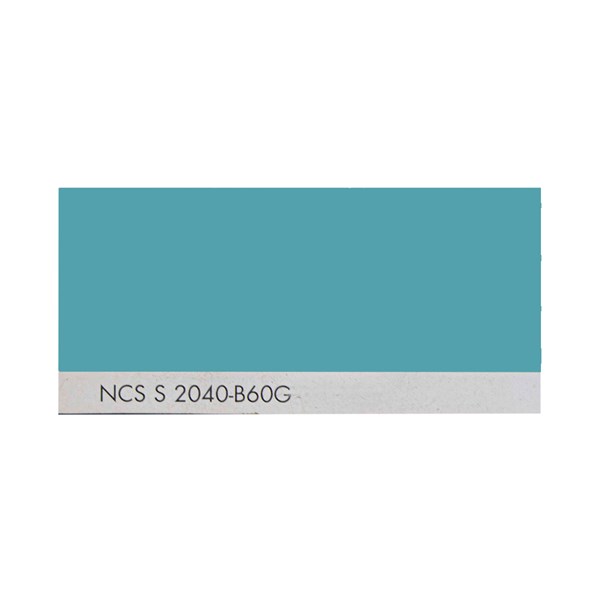 رنگ ترکیبی اکریلیک ساندورا کد NCS S 2040-B60G 1000 گرمی