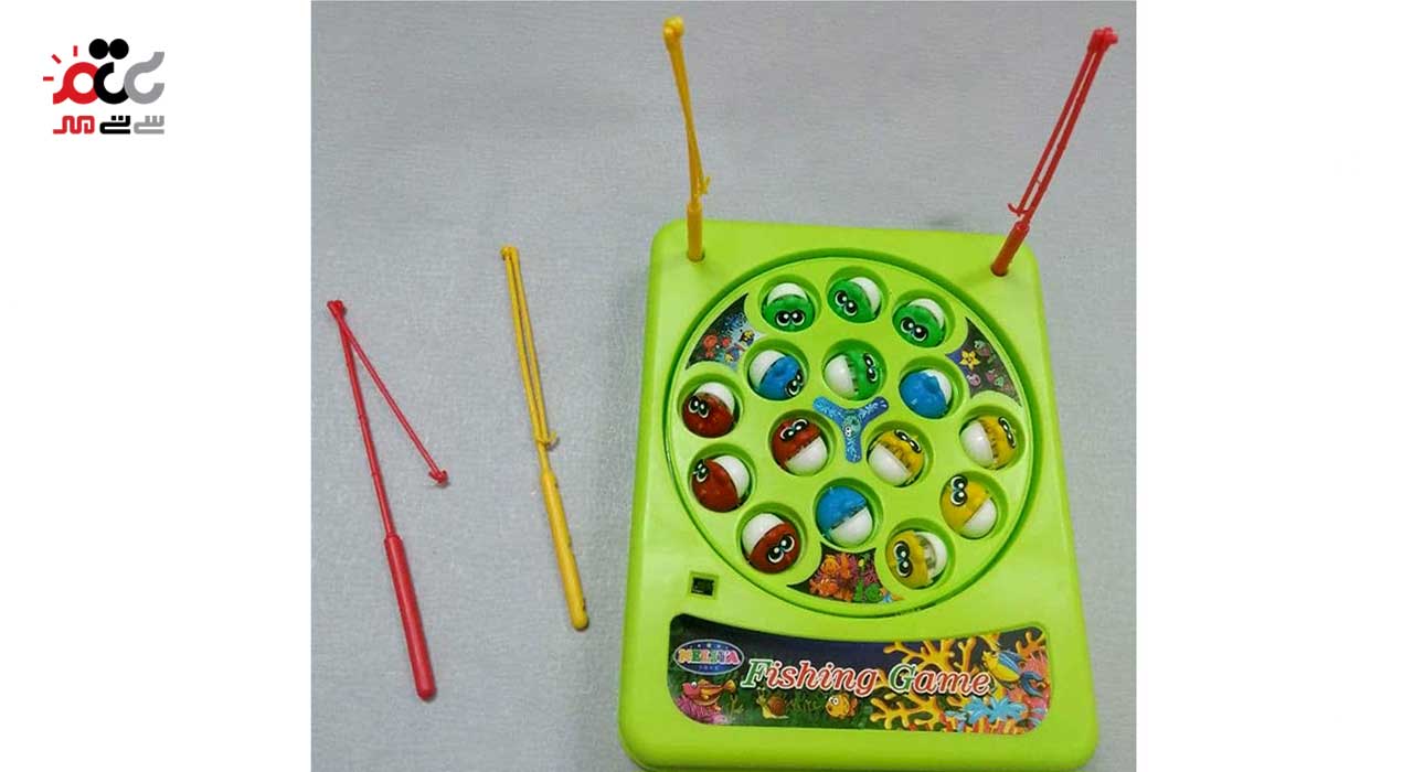 اسباب بازی ماهی گیر باطری خور نلیا