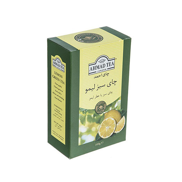 چای سبز احمد با عطر لیمو 250 گرمی