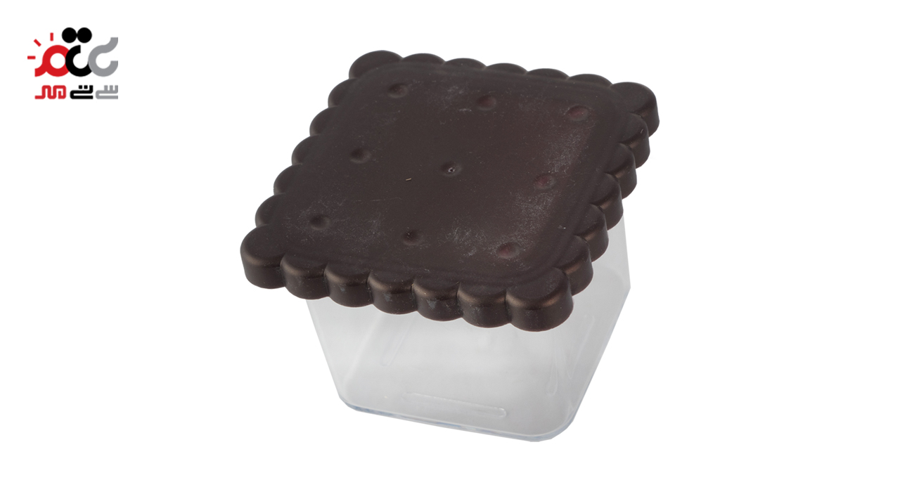 ظرف بیسکویت خوری مربع مرسه مجموعه 2 عددی کد 35-900