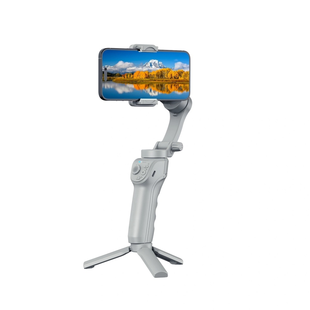 گیمبال و سه پایه نگهدارنده گوشی موبایل Wiwu مدل Wi-SE017 - خاکستری (گارانتی شش ماهه شرکتی)