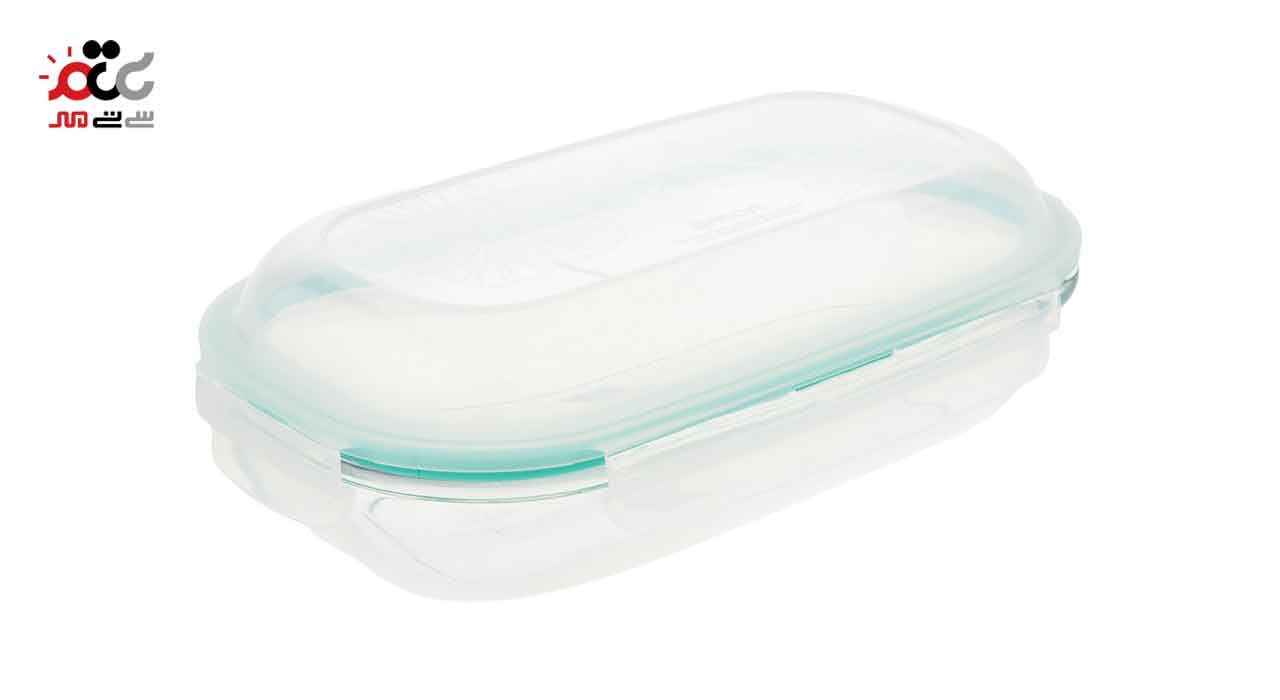 ظرف نگهدارنده بیضی دربدار لیمون مدل 900 میلی لیتری کد 2006