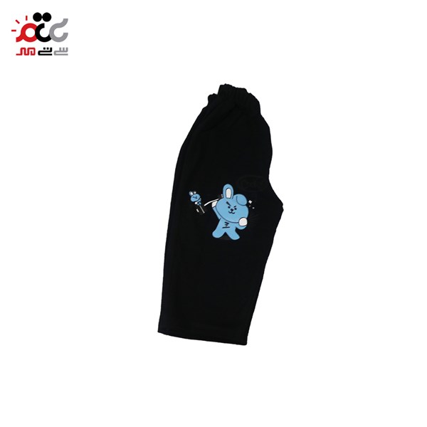 ست تیشرت و شلوار بچگانه طوسی طرح CHIMMY سایز 45