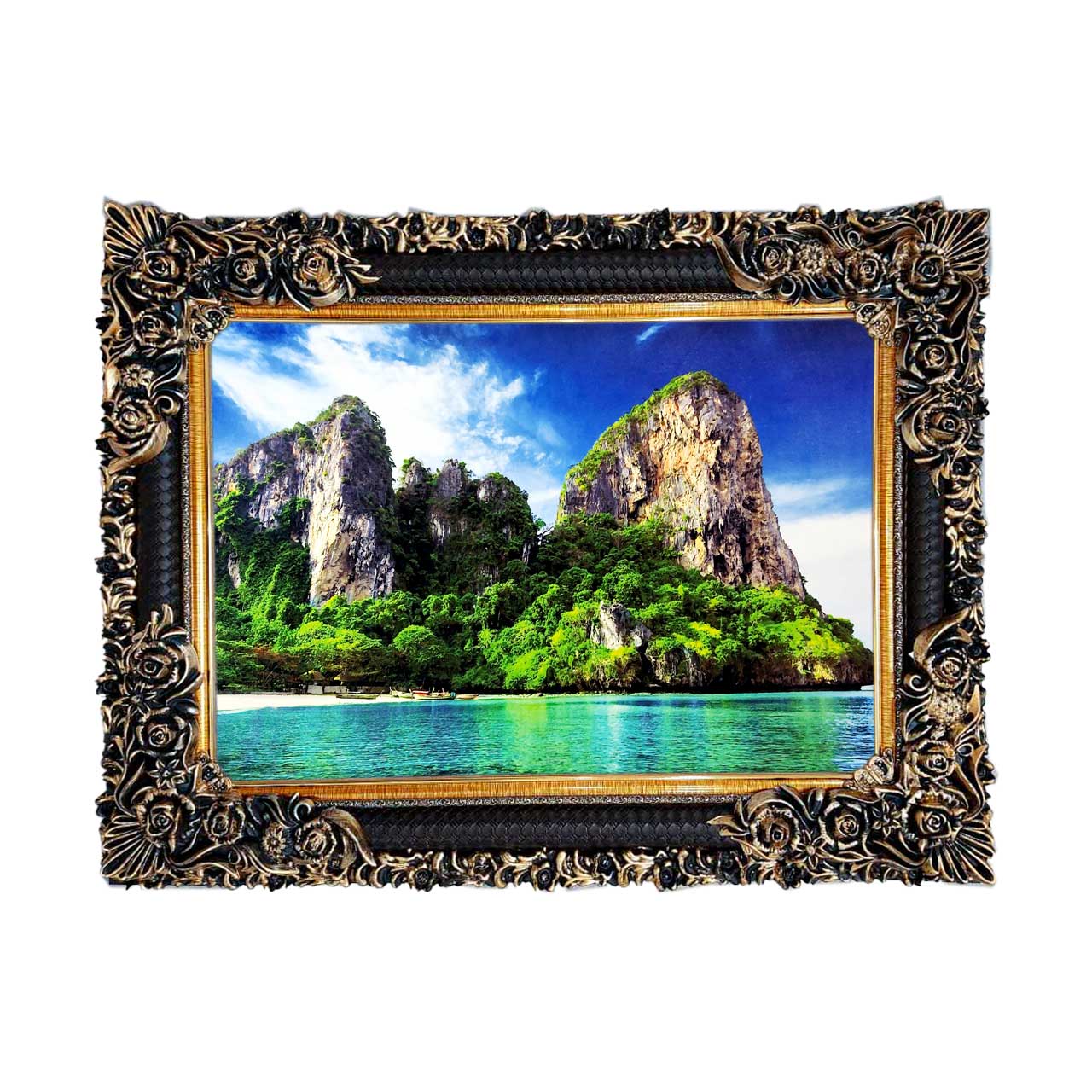 تابلو فرش با زیبا ترین قاب