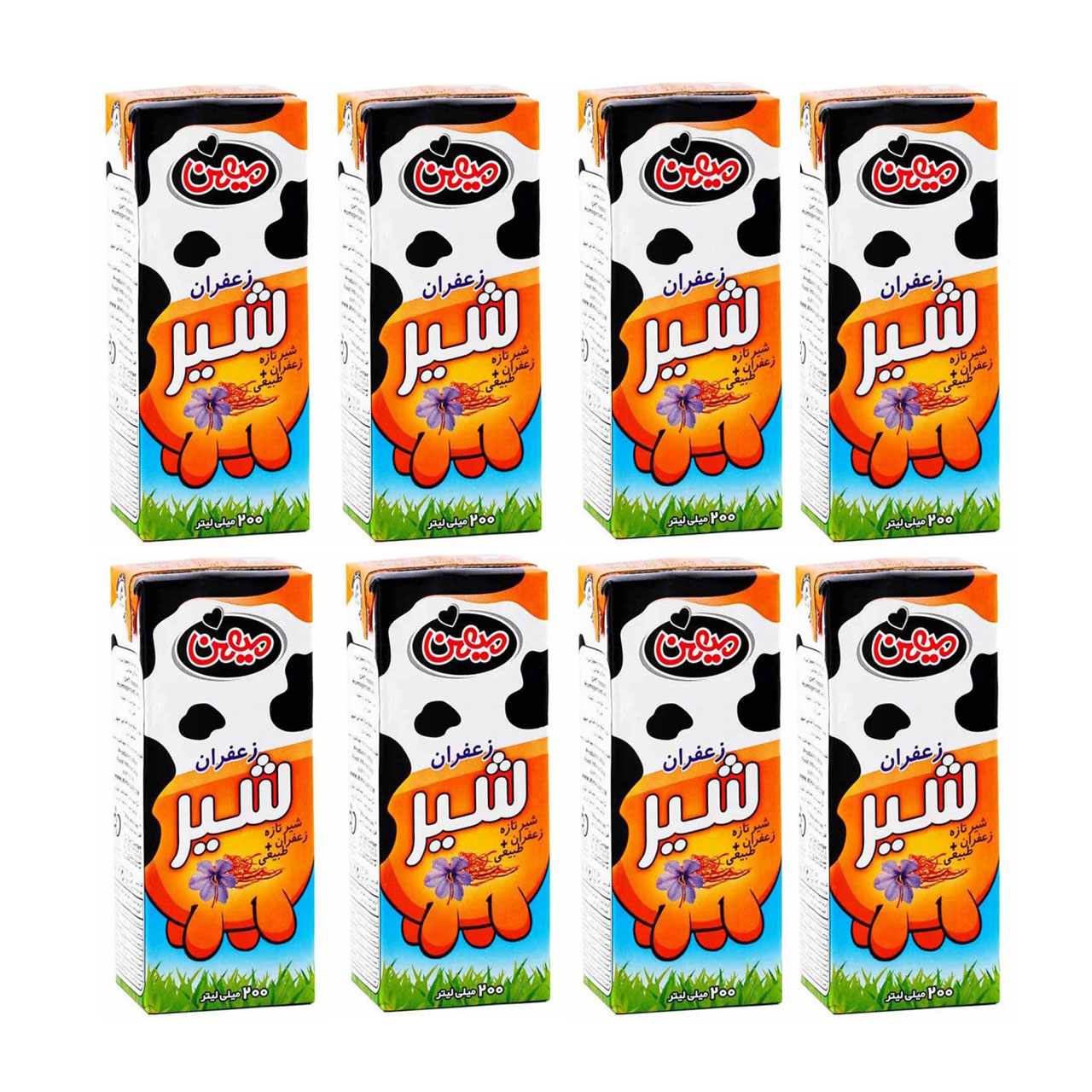 بهترین شیر زعفران