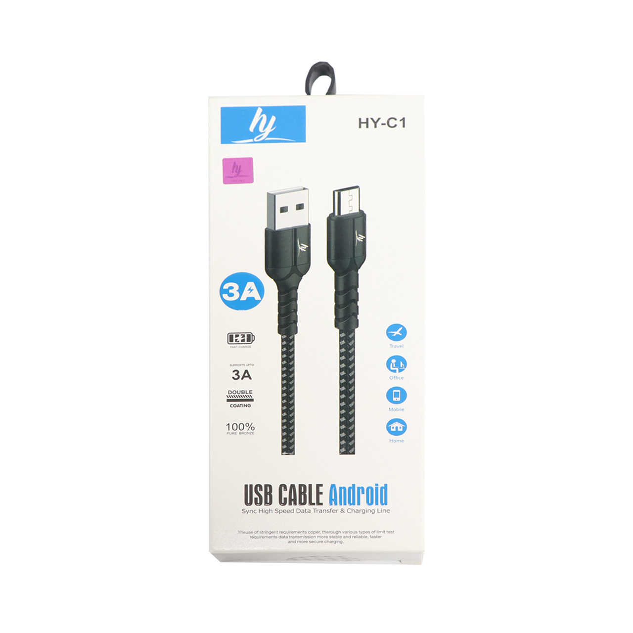 کابل تبدیل USB به microUSB 