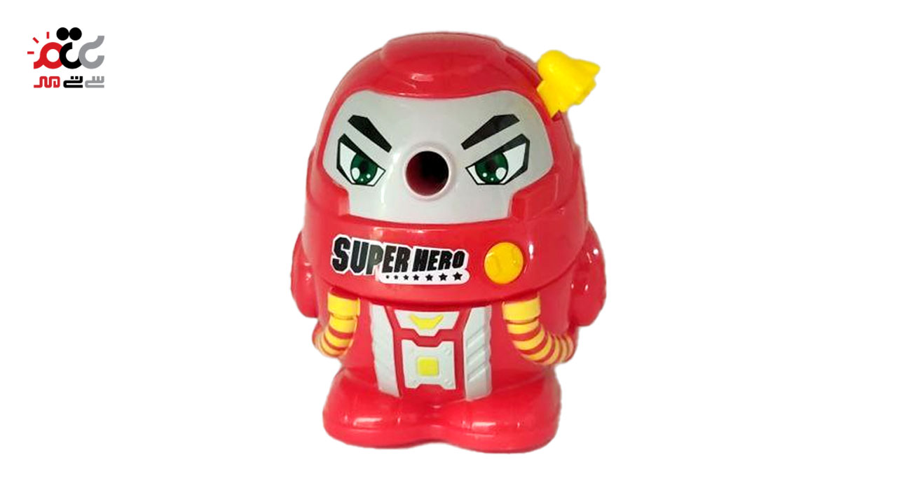 مداد تراش رومیزی دلی مدل Super Hero