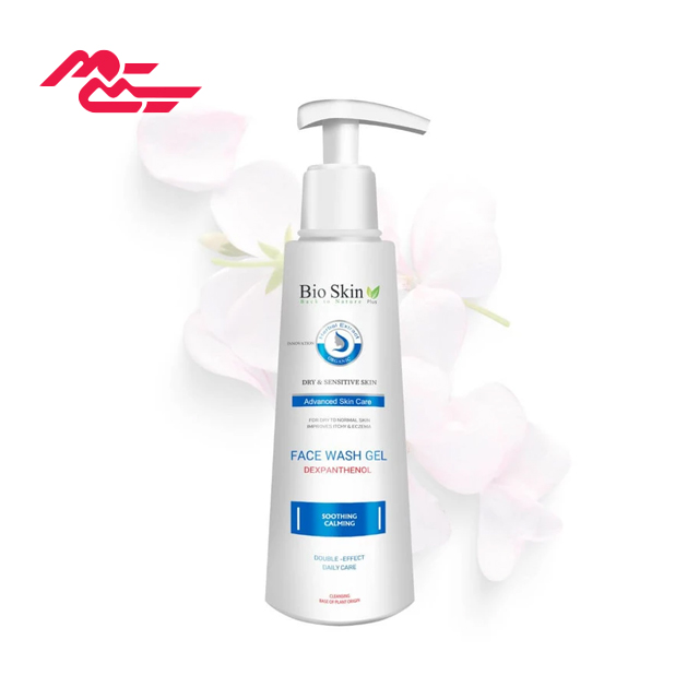 ژل شست و شوی صورت بایو اسکین مدل Soothing حجم 200 میلی لیتری