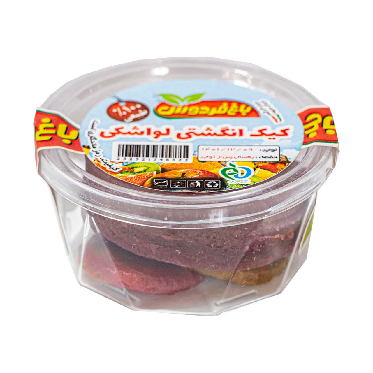 کیک انگشتی لواشکی باغ فردوس 90 گرمی