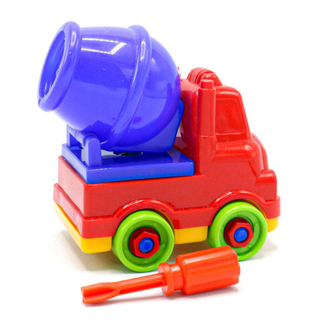 اسباب بازی ساختنی ماشین میکسر توری کد 98872