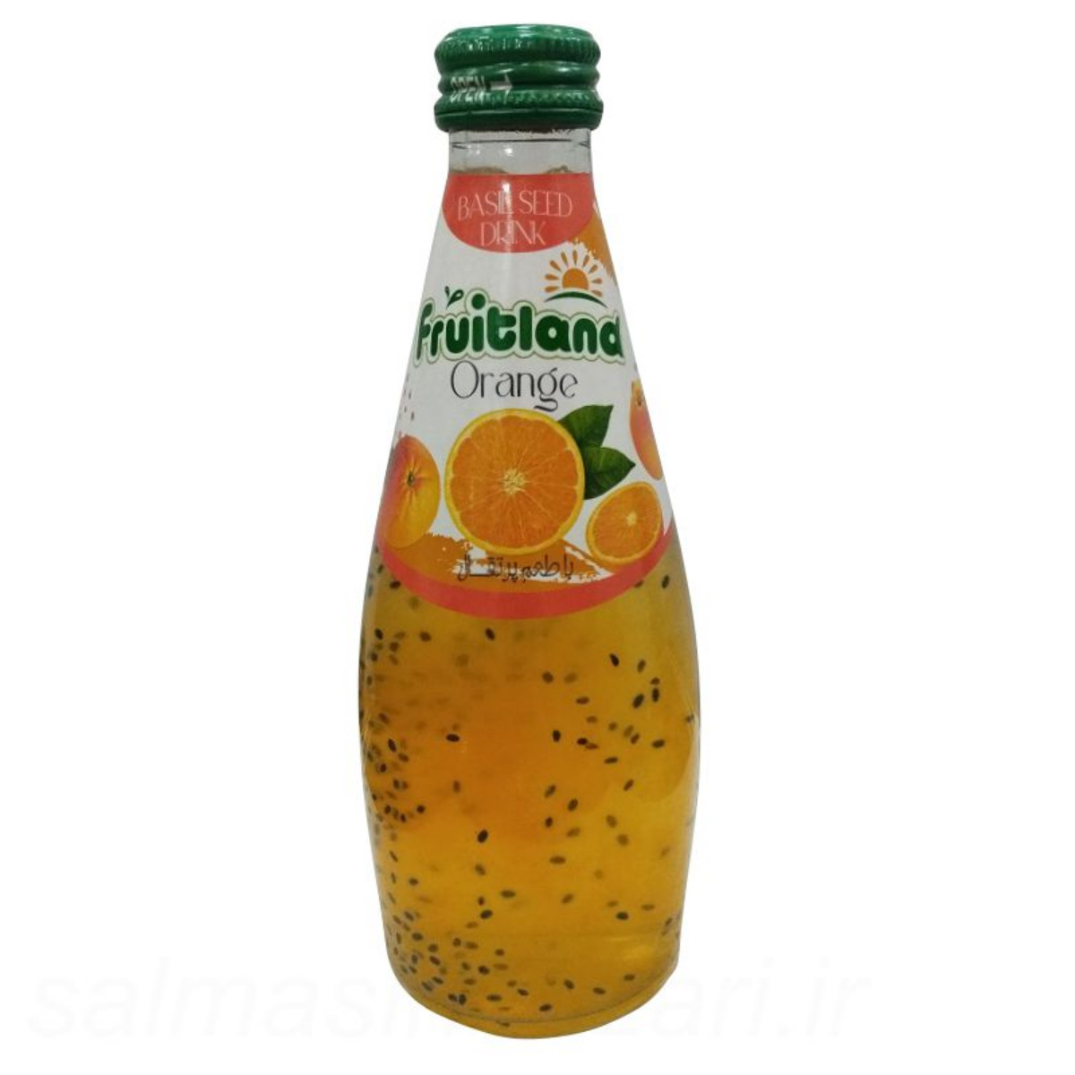 نوشیدنی پرتقال با تخم شربتی فروت لند میهن